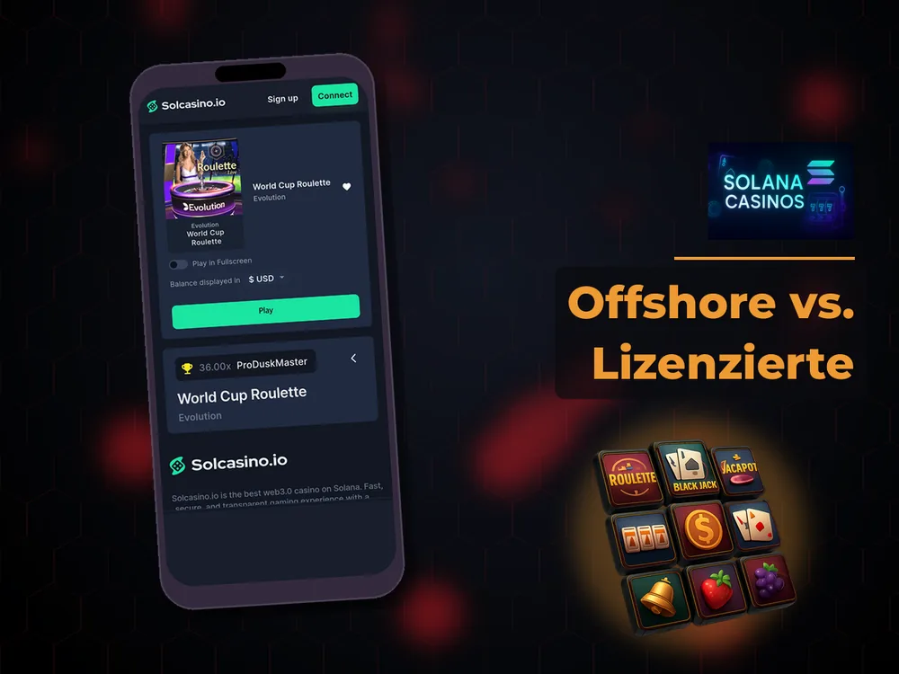 Solana Casino - Offshore vs. Lizenzierte
