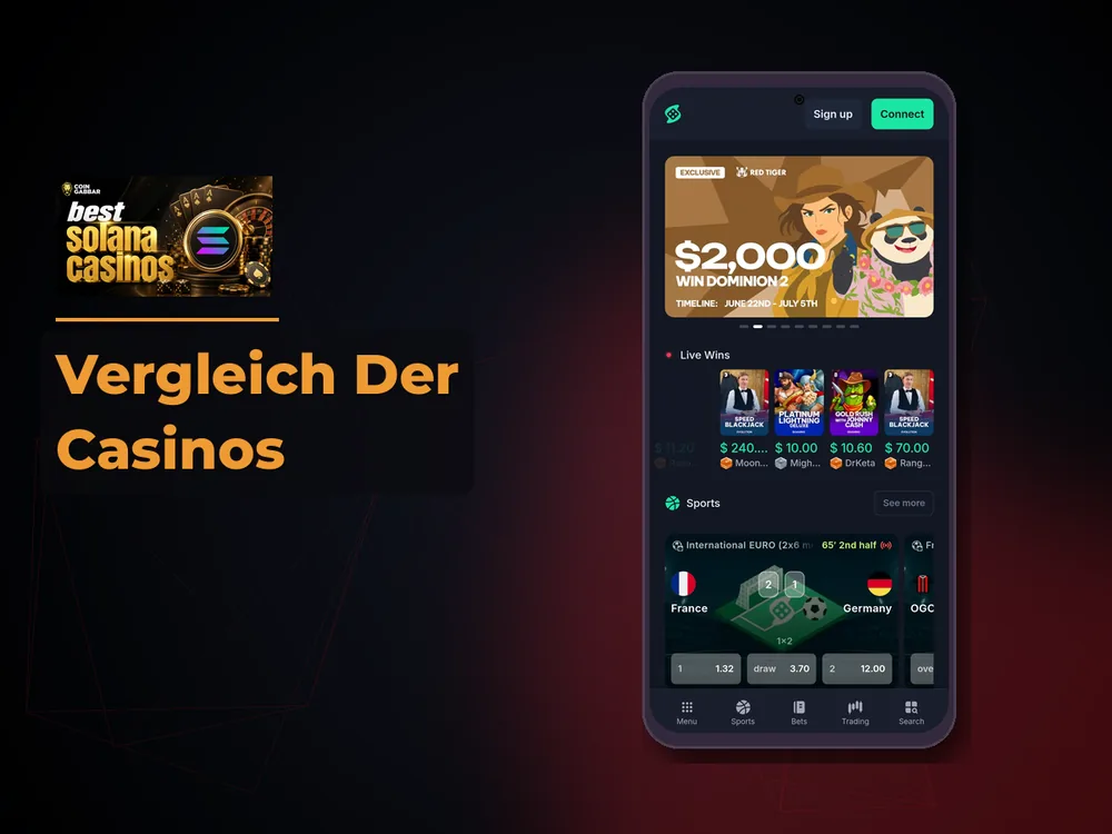 Solana Casino - Vergleich Der Casinos