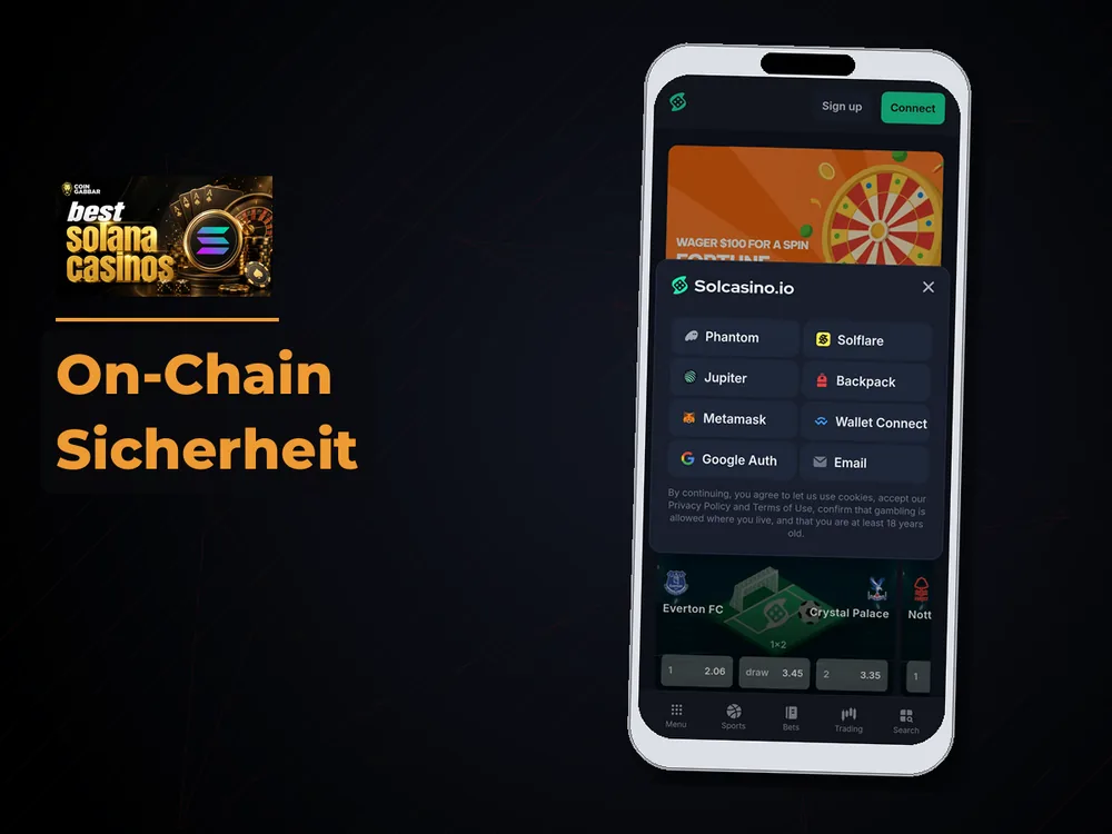 Solana Casino - On-Chain Sicherheit