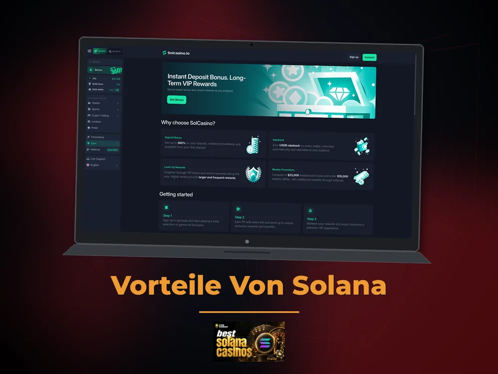 Solana Casino - Vorteile Von Solana