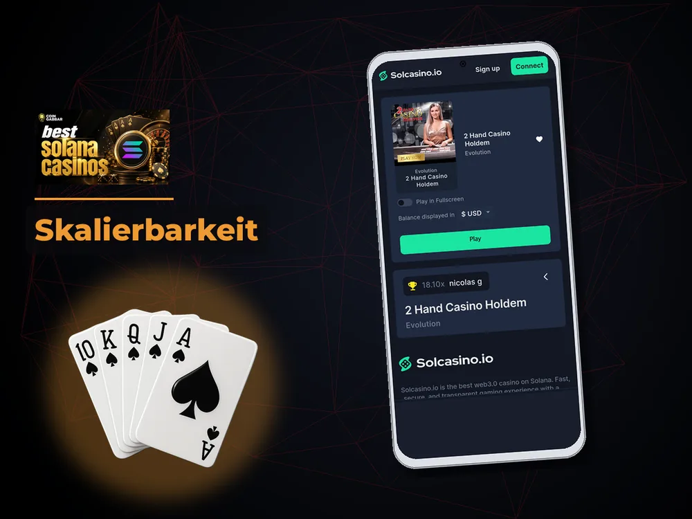 Solana Casino - Skalierbarkeit