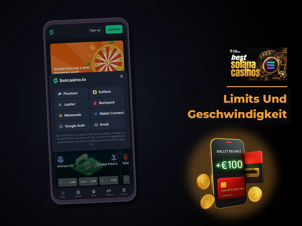 Solana Casino - Limits Und Geschwindigkeit