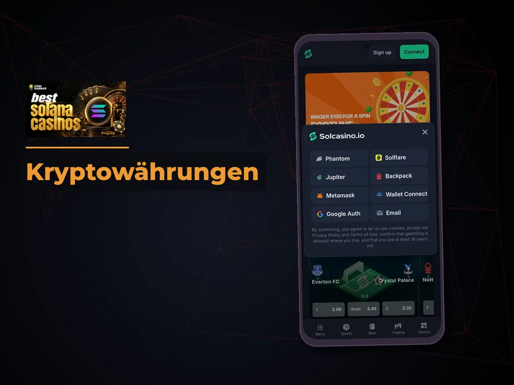Solana Casino - Kryptowährungen