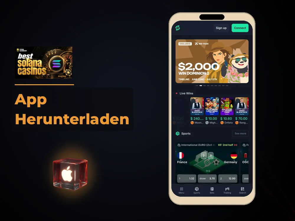 Solana Casino - App Herunterladen