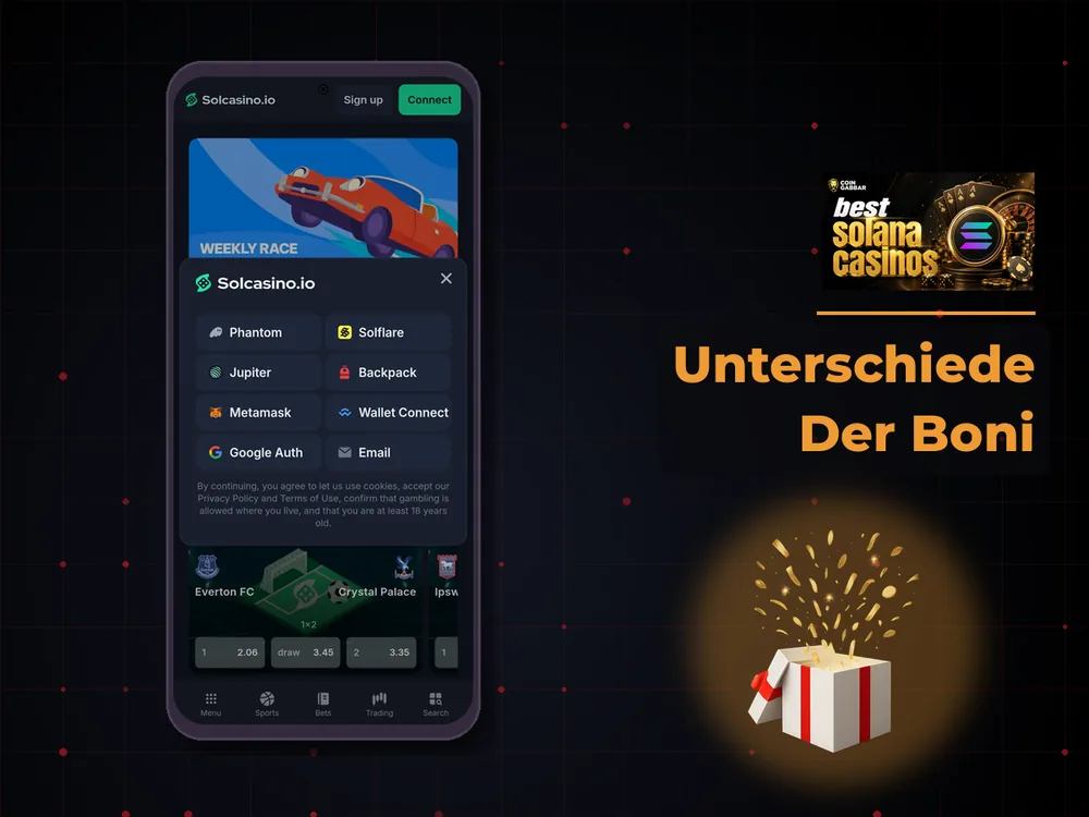 Solana Casino - Unterschiede Der Boni