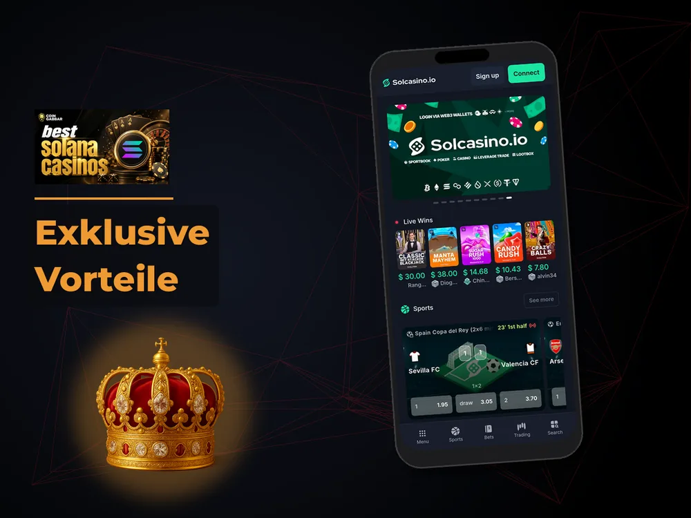 Solana Casino - Exklusive Vorteile