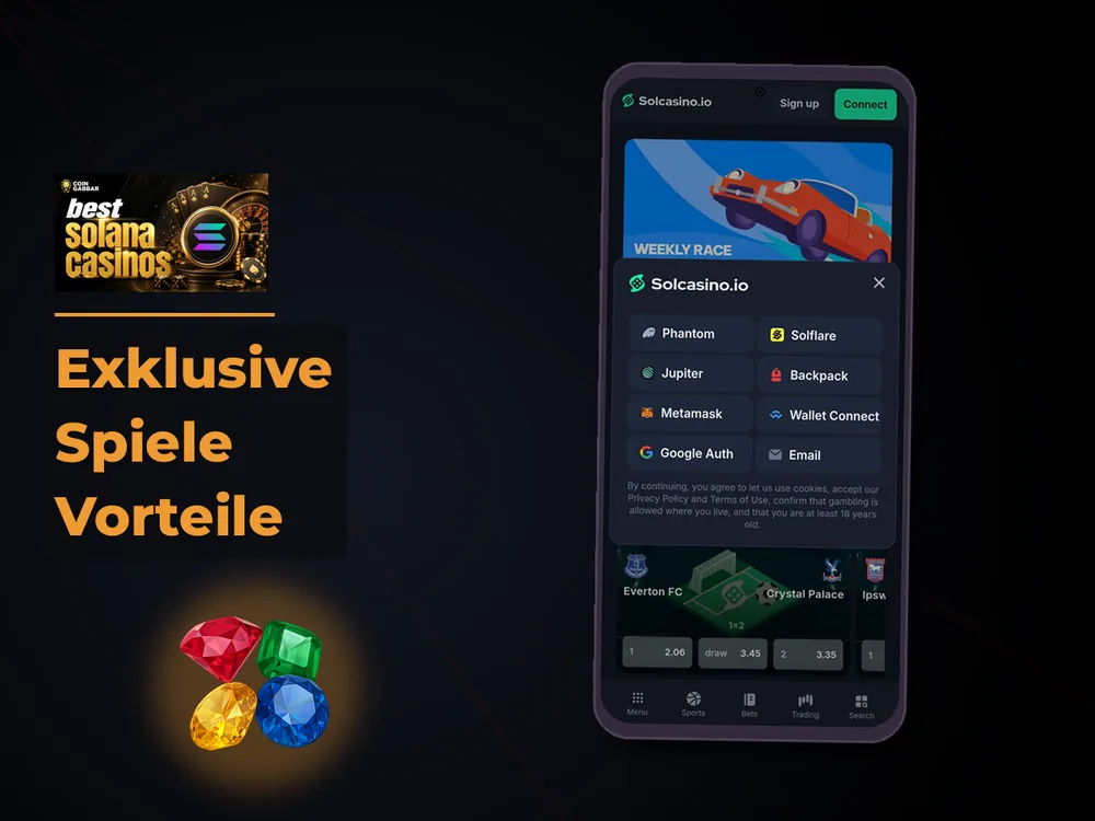 Solana Casino - Exklusive Spiele Vorteile