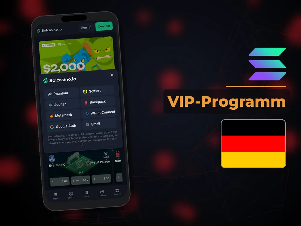 Solana Casino - VIP-Programm