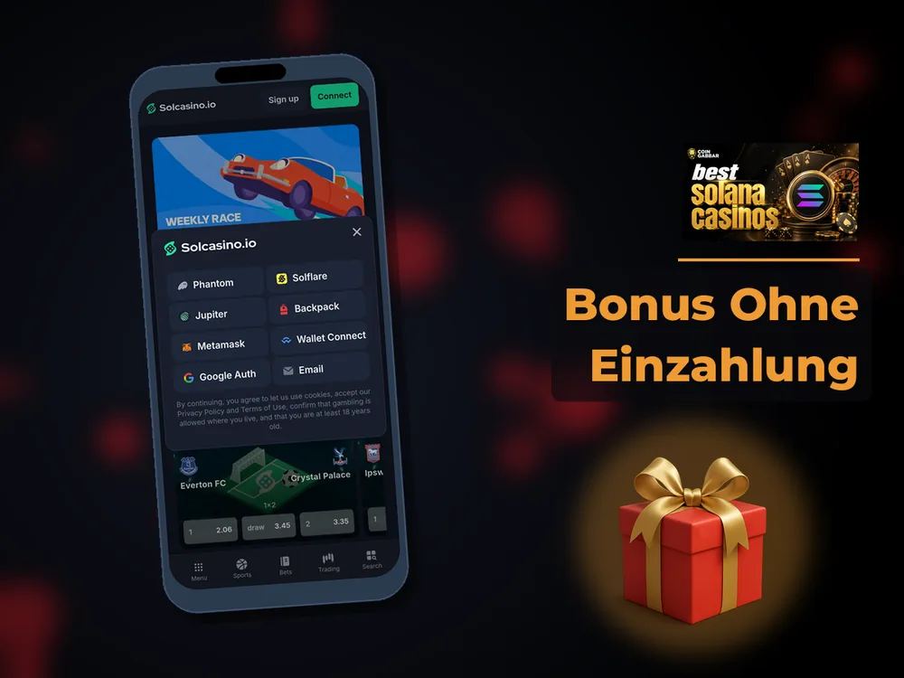 Solana Casino - Bonus Ohne Einzahlung
