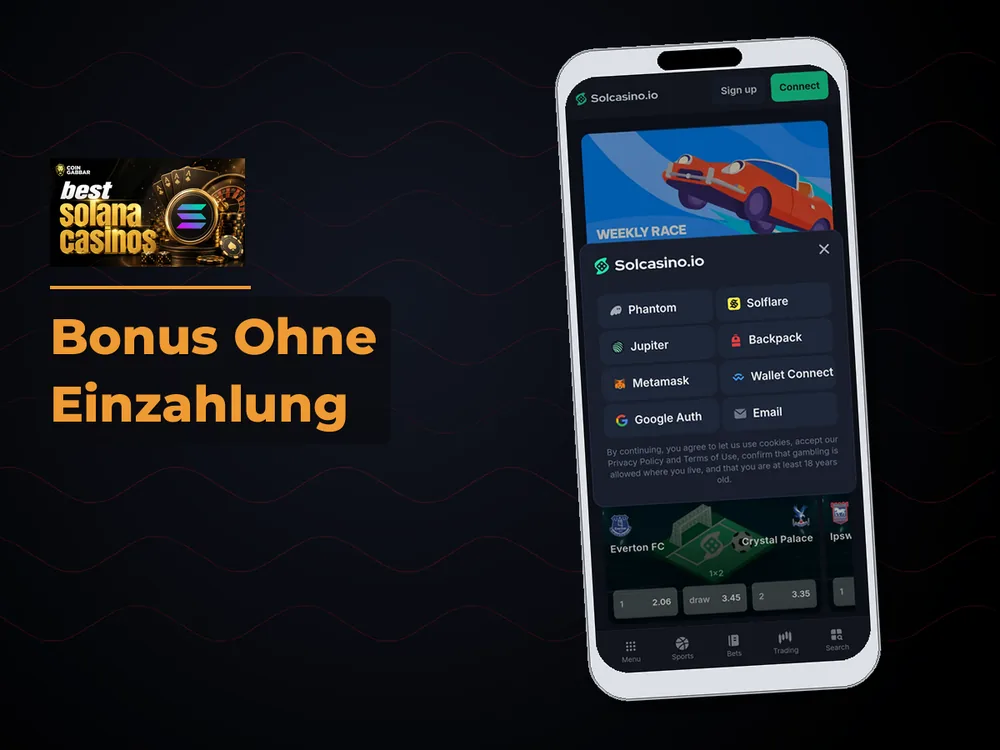 Solana Casino - Bonus Ohne Einzahlung
