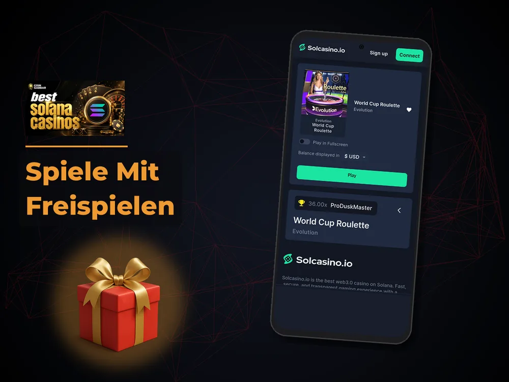 Solana Casino - Spiele Mit Freispielen