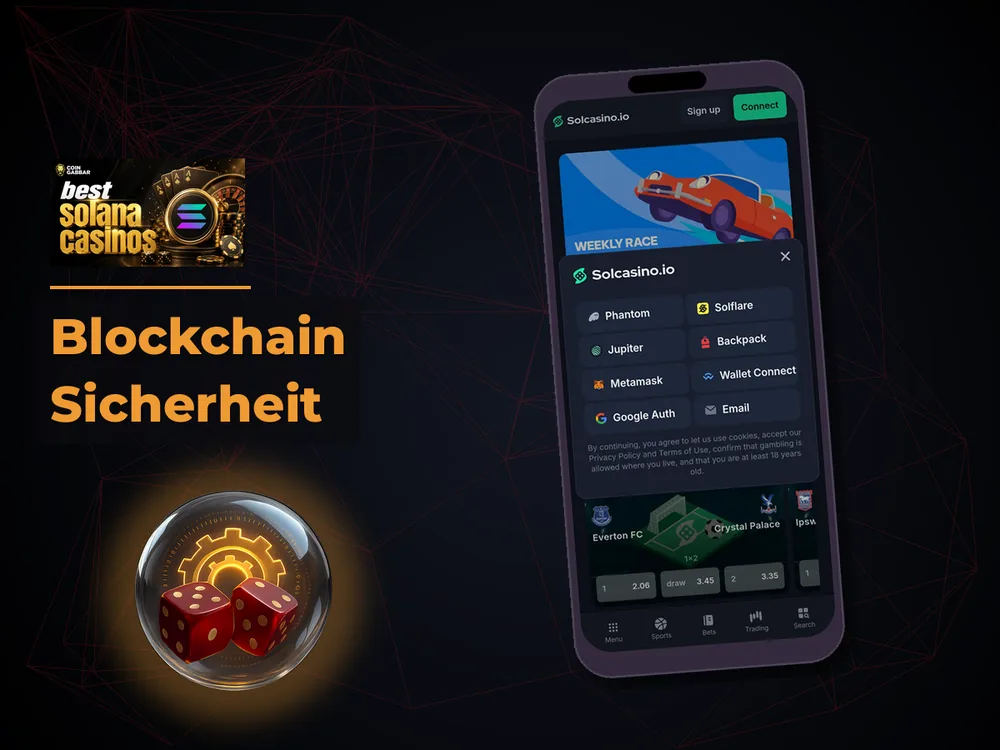 Solana Casino - Blockchain Sicherheit