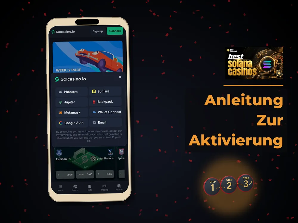 Solana Casino - Anleitung Zur Aktivierung