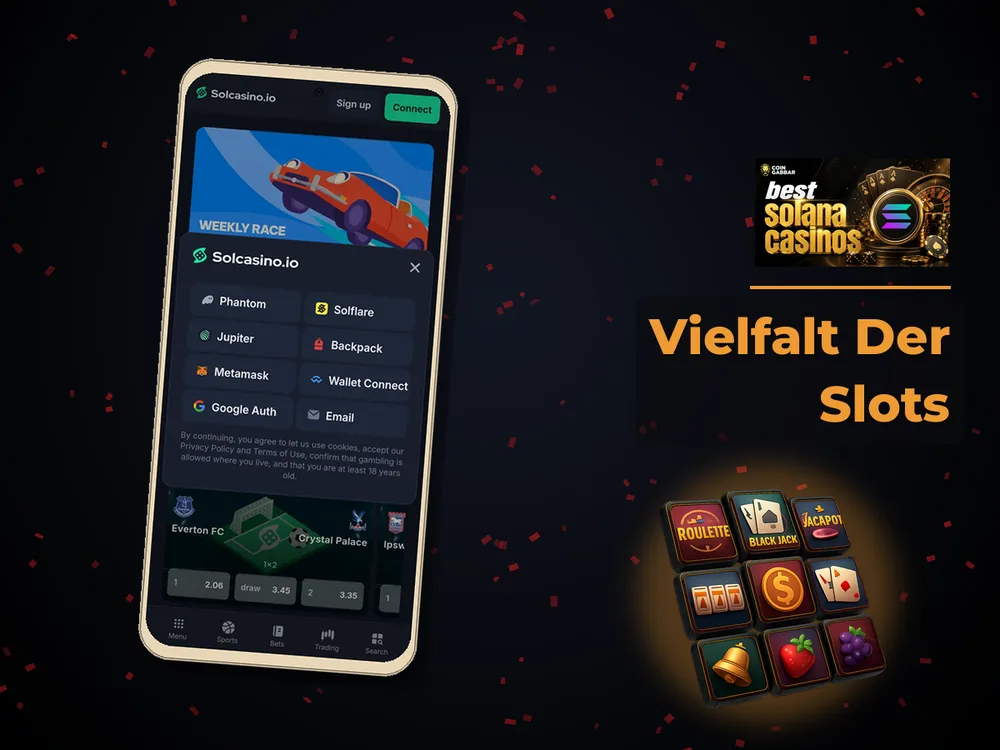Solana Casino - Vielfalt Der Slots