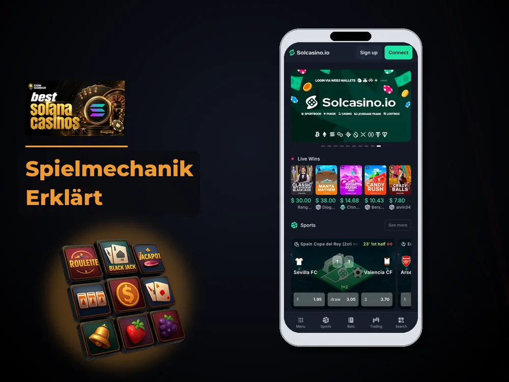 Solana Casino - Spielmechanik Erklärt