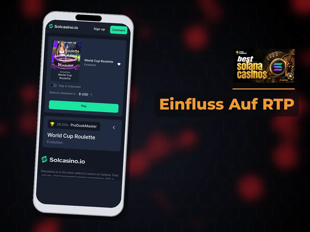 Solana Casino - Einfluss Auf RTP