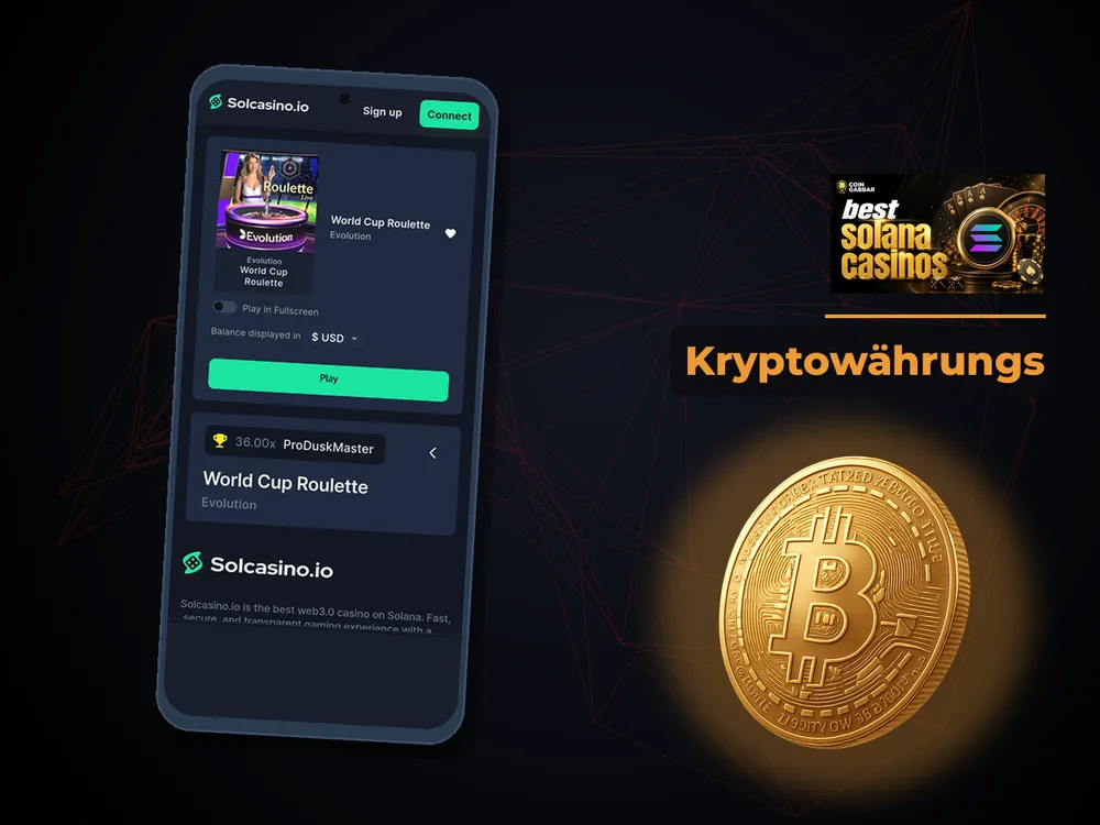 Solana Casino - Kryptowährungs