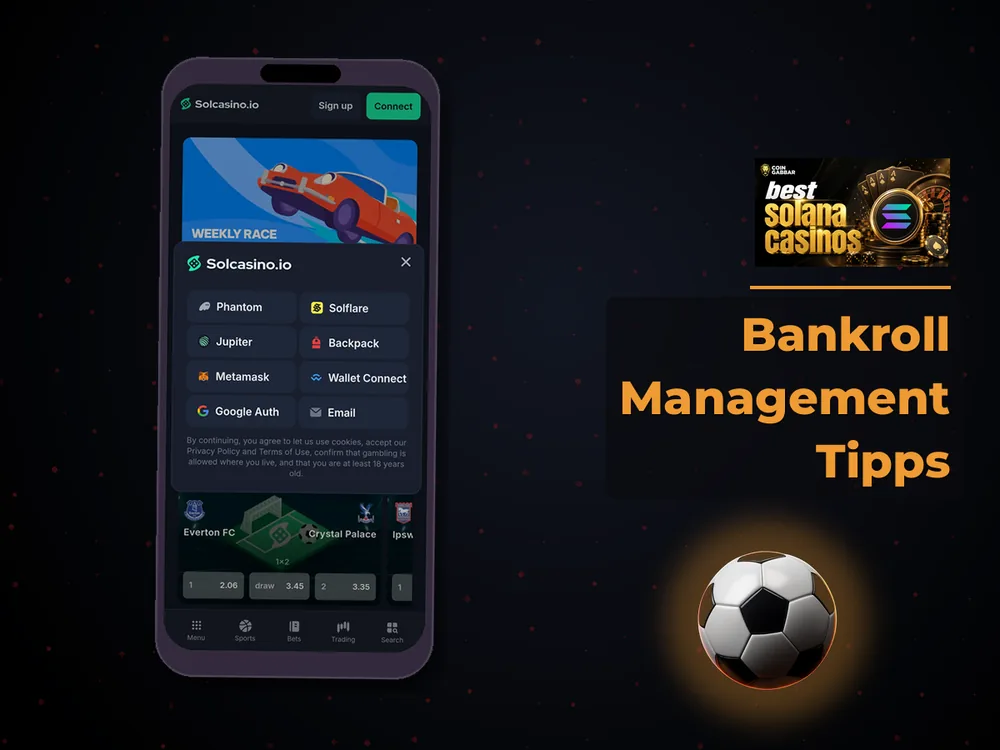 Solana Casino - Bankroll Management Tipps