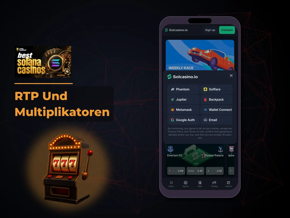 Solana Casino - RTP Und Multiplikatoren