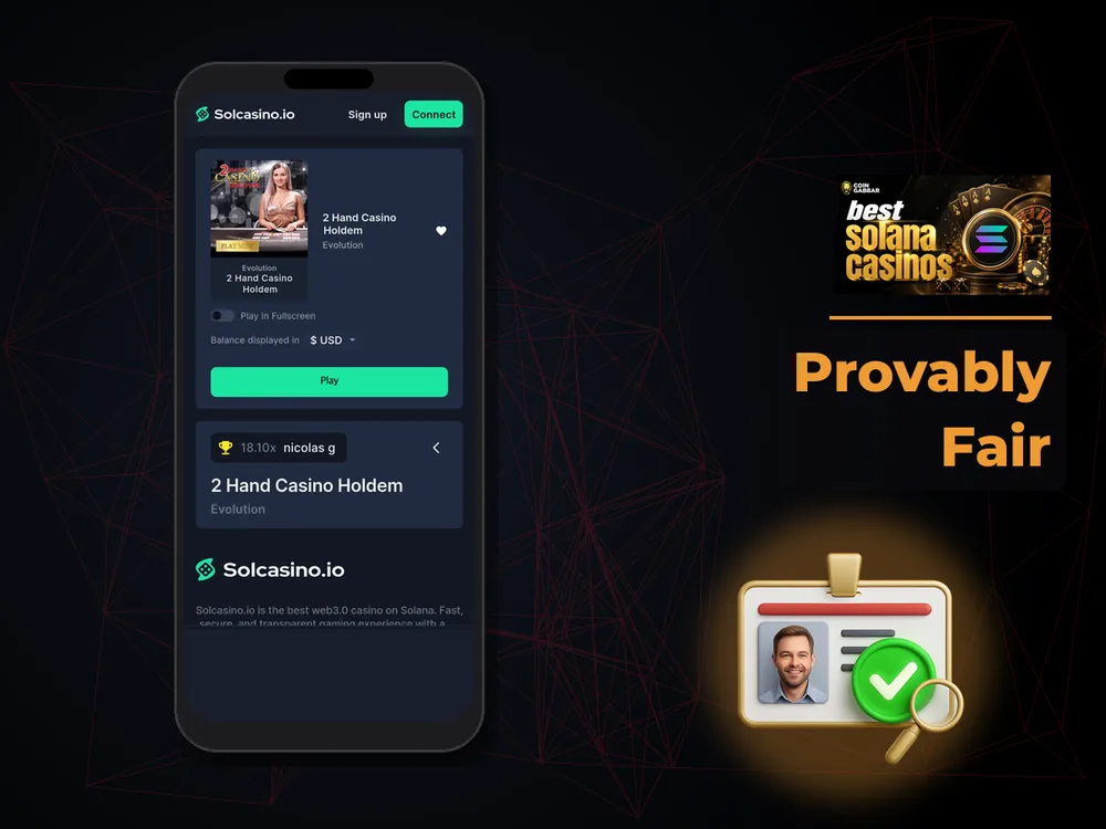 Solana Casino - Provably Fair