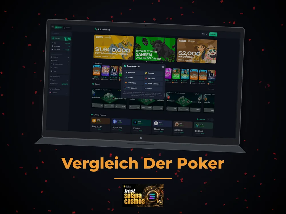 Solana Casino - Vergleich Der Poker